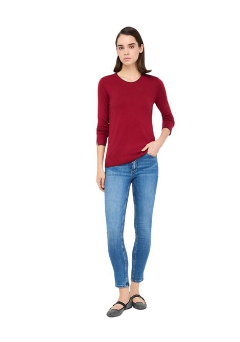 Jeans skinny a vita alta DENIM CHIARO Liu Jo | UF5035D023678857